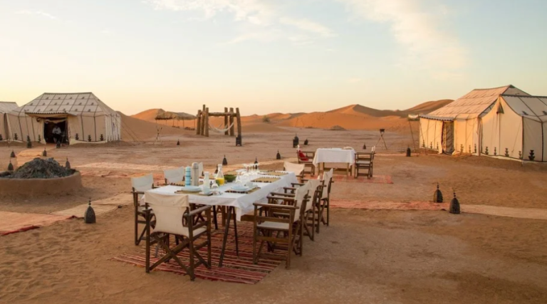Sunset Romance: Dreamy Desert Camp Escapes for Two